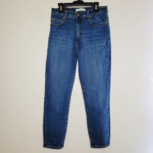 Nobody Denim Jeans High-Waisted Skinny Sculpting Petite Blue 29 Casual Fall City